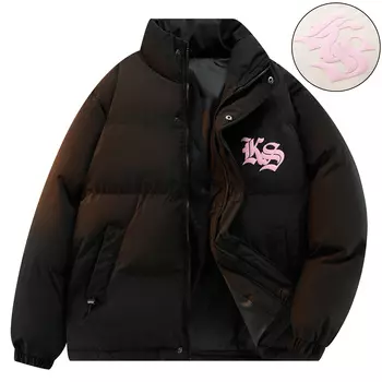 Стеганая куртка унисекс KS, Красный (утолщенный)