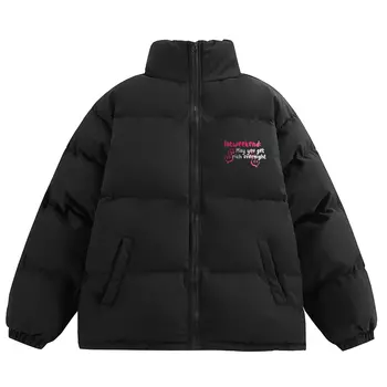 Стеганая куртка унисекс La'T.Weekend, Черный (планка)