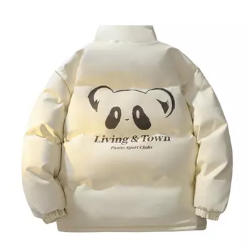 Стеганая куртка унисекс Livingtown, Черный