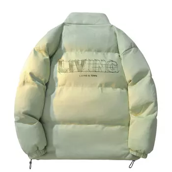 Стеганая куртка унисекс Livingtown, Черный