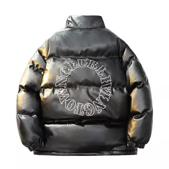 Стеганая куртка унисекс Livingtown, Черный