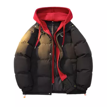 Стеганая куртка унисекс Livingtown, Черный + шляпа