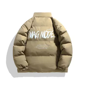 Стеганая куртка унисекс magmode, Черно-белый