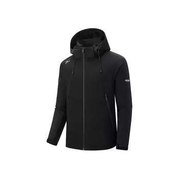 Стеганая куртка унисекс Mizuno, светло-серый