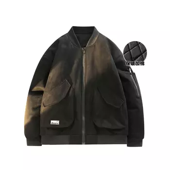 Стеганая куртка унисекс Mlrh, Черный