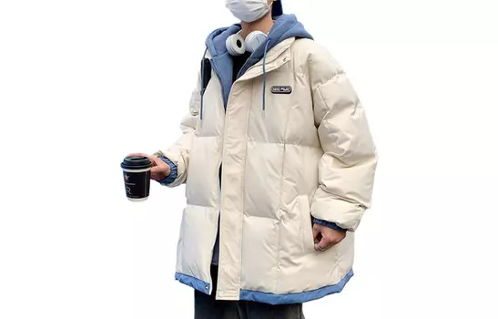 Стеганая куртка унисекс MONTVOO, Черный