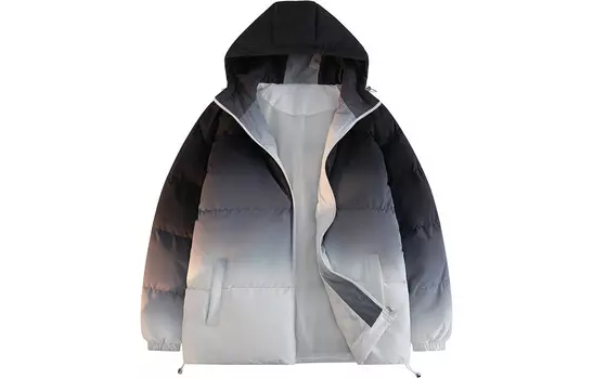 Стеганая куртка унисекс MONTVOO, Черный