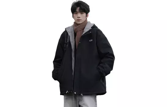 Стеганая куртка унисекс MONTVOO, Черный