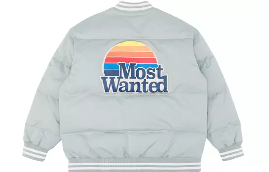 Стеганая куртка унисекс MostwantedLab, Светло-зеленый