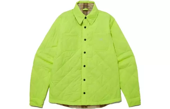 Стеганая куртка унисекс неоновый зеленый The North Face, зеленый