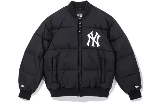 Стеганая куртка унисекс New Era, Черный