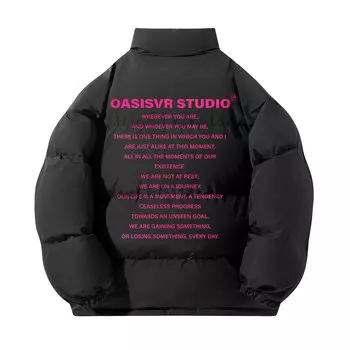 Стеганая куртка унисекс Oasisvr, Бежевый