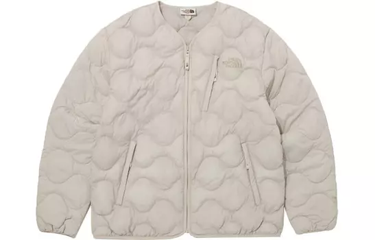 Стеганая куртка унисекс Off White The North Face, кремовый