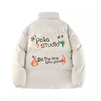 Стеганая куртка унисекс PAKA, Бежевый