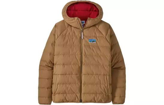 Стеганая куртка унисекс Patagonia, цвет Yellow/Dried Mango