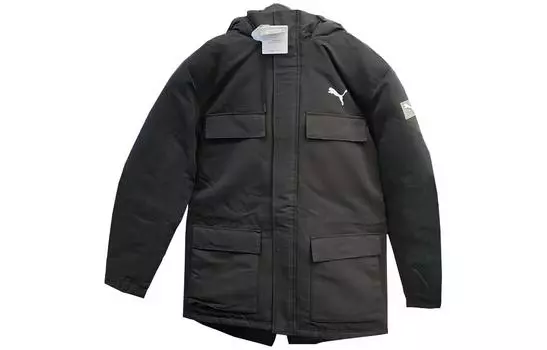 Стеганая куртка унисекс Puma, цвет Black