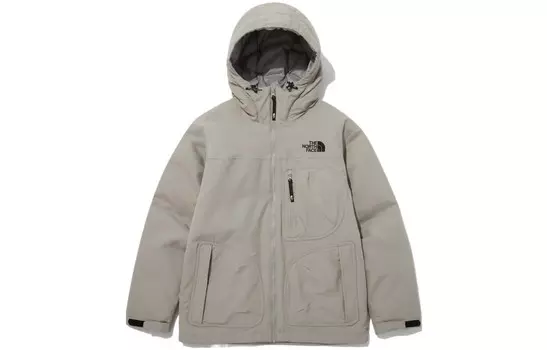 Стеганая куртка унисекс серая The North Face, серый