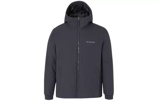 Стеганая куртка унисекс серый Columbia