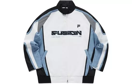 Стеганая куртка унисекс стандартная белый Fila Fusion