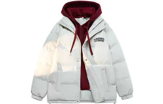 Стеганая куртка унисекс Stillslow, Серый (абрикосовый)