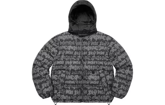 Куртка Supreme Fat Tip Jacquard, синий