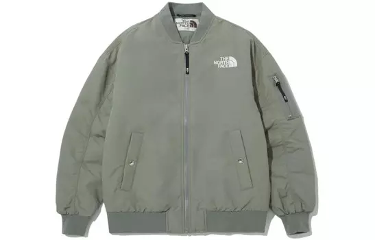 Стеганая куртка унисекс светло-зеленая The North Face, светло-зеленый