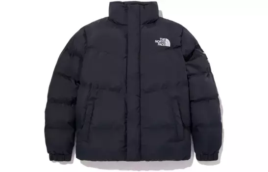 Стеганая куртка унисекс темно-синяя The North Face, темно-синий