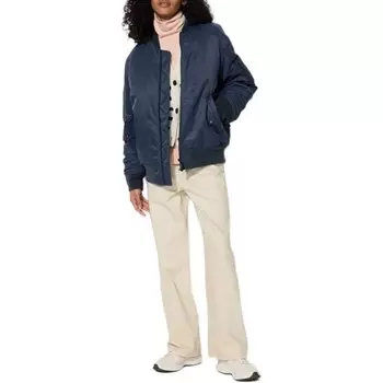 Куртка-бомбер унисекс Uniqlo, 69 темно-синий
