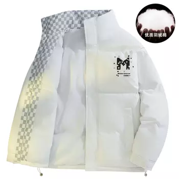 Стеганая куртка унисекс TEN MIRO, Белый