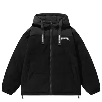 Стеганая куртка унисекс Tencent Video Doki, Набор из 2 шт. (черный и светло-серый)