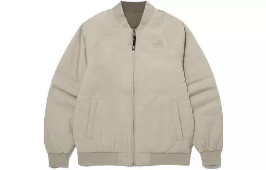Стеганая куртка унисекс THE NORTH FACE, цвет Beige/Gray