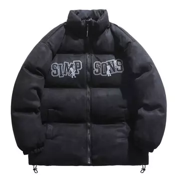 Стеганая куртка унисекс The Simpsons, Темно-серый (одна фирменная куртка)