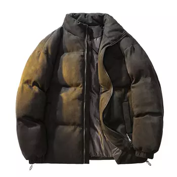 Стеганая куртка унисекс tre club, Черный