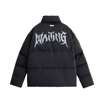 Стеганая куртка унисекс WAITINGWAVE, Белый