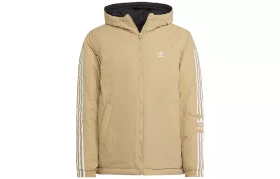 Стеганая куртка United Arrows Men Light Khaki Adidas Originals, хаки