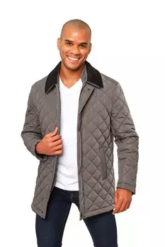 Стеганая куртка Vellapais Drelux, серый