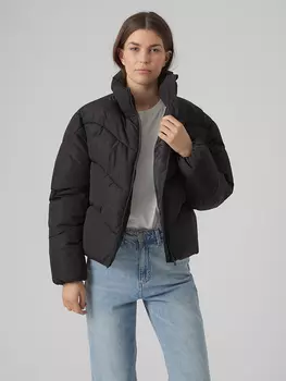 Стеганая куртка Vero Moda, черный