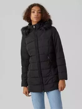 Стеганая куртка Vero Moda, черный