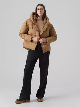 Стеганая куртка Vero Moda, светло коричневый