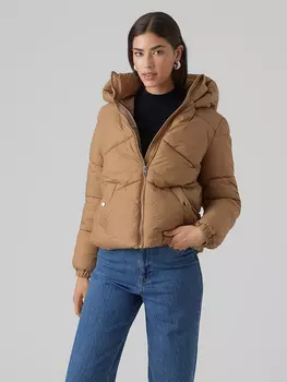 Стеганая куртка Vero Moda, светло коричневый