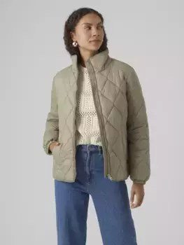 Стеганая куртка Vero Moda "VMSARENA SHORT JACKET BOOS", цвет Laurel Oak