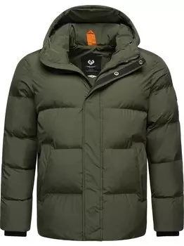 Стеганая куртка walby Ragwear, зеленый