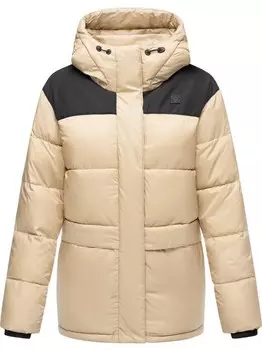 Стеганая куртка wikesh Ragwear, бежевый