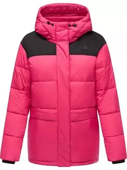 Стеганая куртка wikesh Ragwear, фуксия