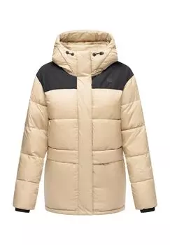 Стеганая куртка Wikesh Ragwear, серо-коричневый