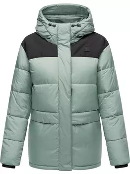 Стеганая куртка wikesh Ragwear, зеленый