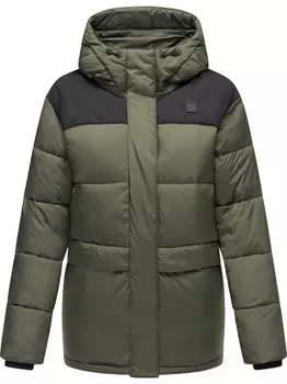 Стеганая куртка wikesh Ragwear, зеленый