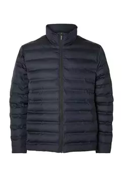 Стеганая куртка водоотталкивающая, воротник стойка, мужская SELECTED, цвет Sky Captai