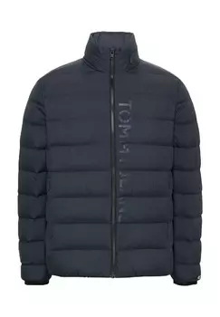 Стеганая куртка, воротник стойка, мужская TOMMY Jeans, цвет C1g Dark Night Na
