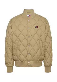 Стеганая куртка, вышивка логотипа, мужская TOMMY Jeans, цвет Act Relic Tan